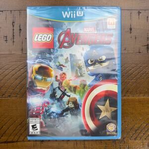 LEGO Marvel Super Heroes Brand New Factory Sealed for Nintendo Wii U